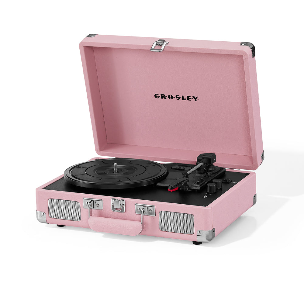 Cruiser Bluetooth Portable Turntable - Blush Pink