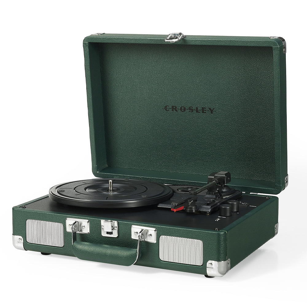 Cruiser Bluetooth Portable Turntable - Emerald Green