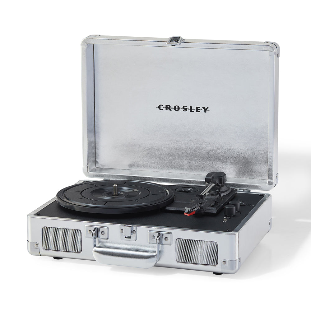 Cruiser Bluetooth Portable Turntable - Silver