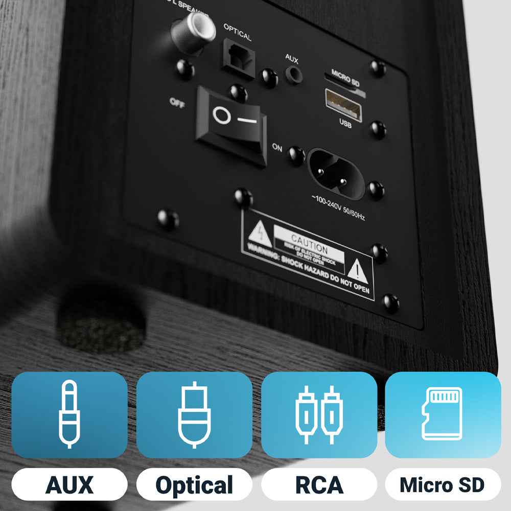 Crosley Cruiser Bluetooth Portable Turntable - Turquoise + Bundled Majority D40X Bluetooth Speakers