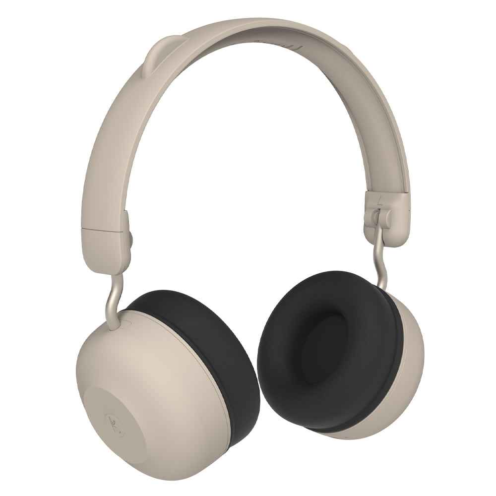 Kreafunk Kids Buzz Junior Bluetooth Headphones - Ivory Sand