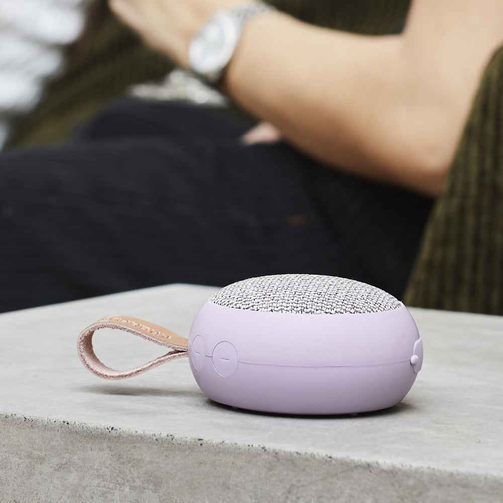 Kreafunk Ago 2 Fabric Bluetooth Speaker - Calm Purple