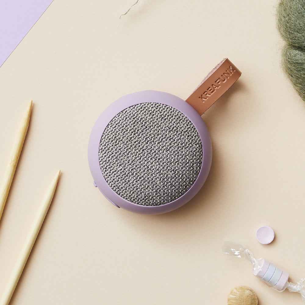 Kreafunk Ago 2 Fabric Bluetooth Speaker - Calm Purple