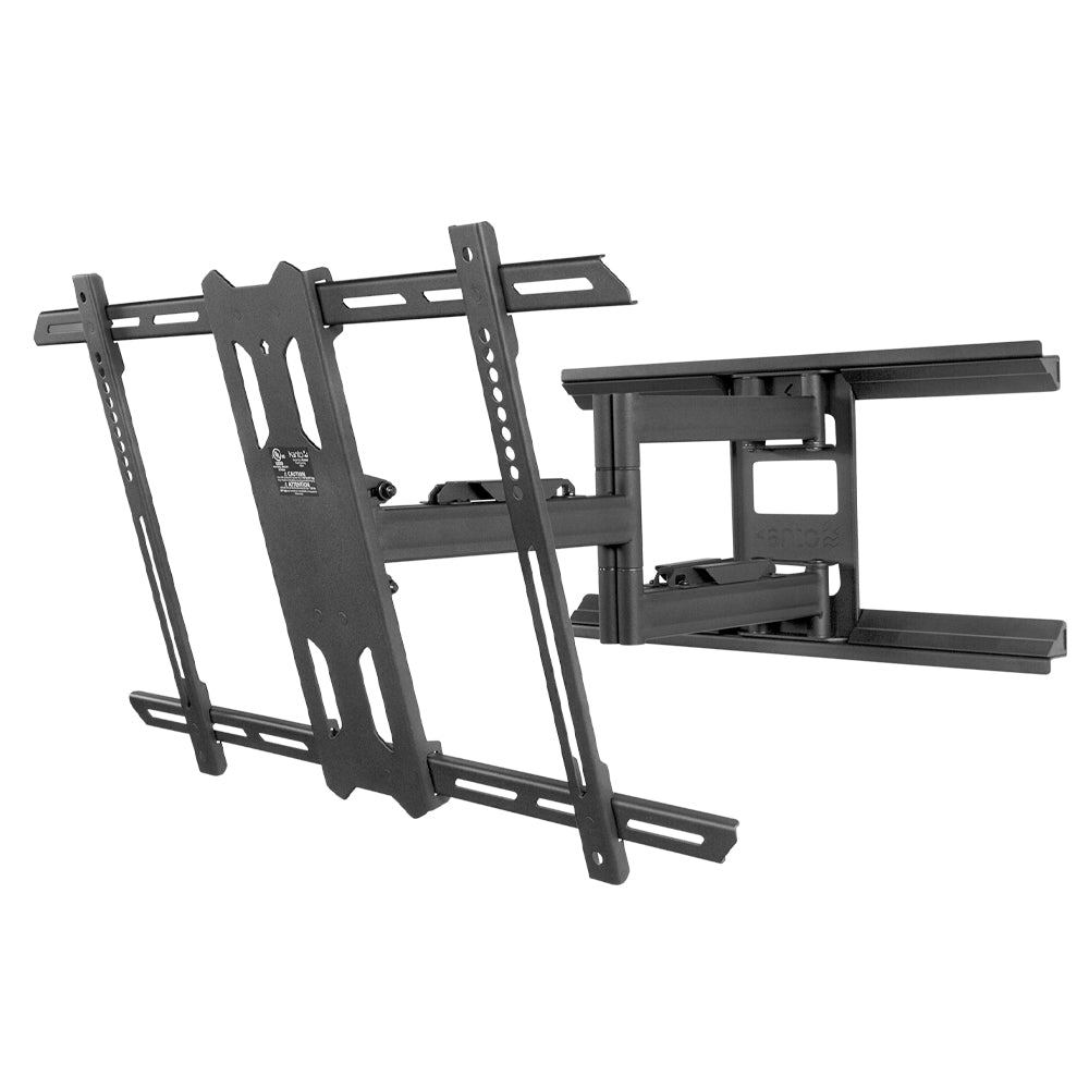 Kanto PDX650 Full Motion TV Wall Mount for 37" - 90" TVs, Black