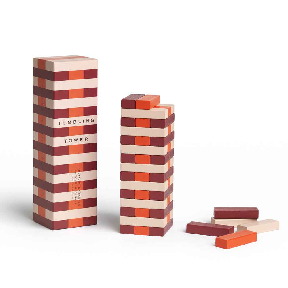 Printworks Play Tumbling Towers - Pink Red