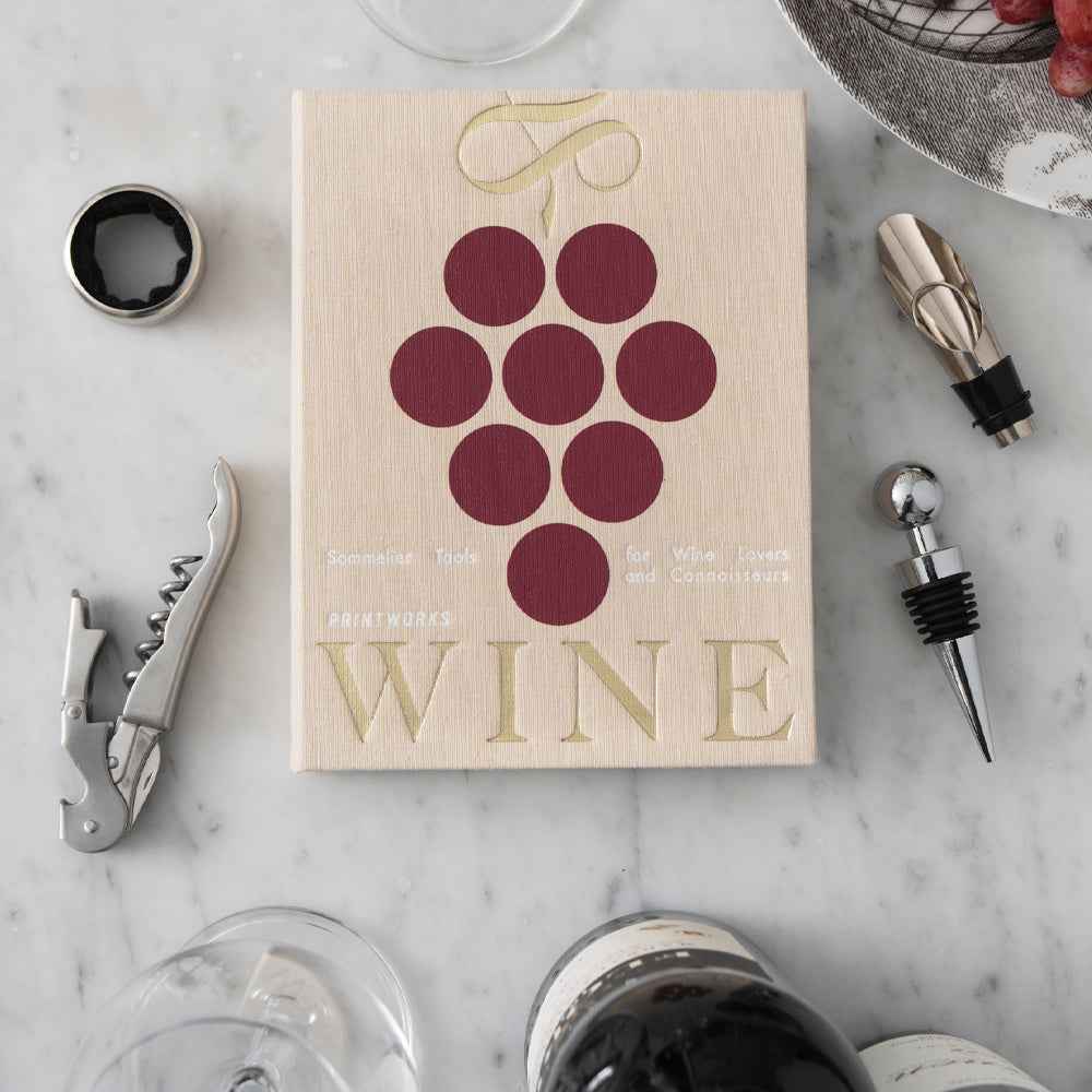 Printworks The Essentials Wine Tools-Beige