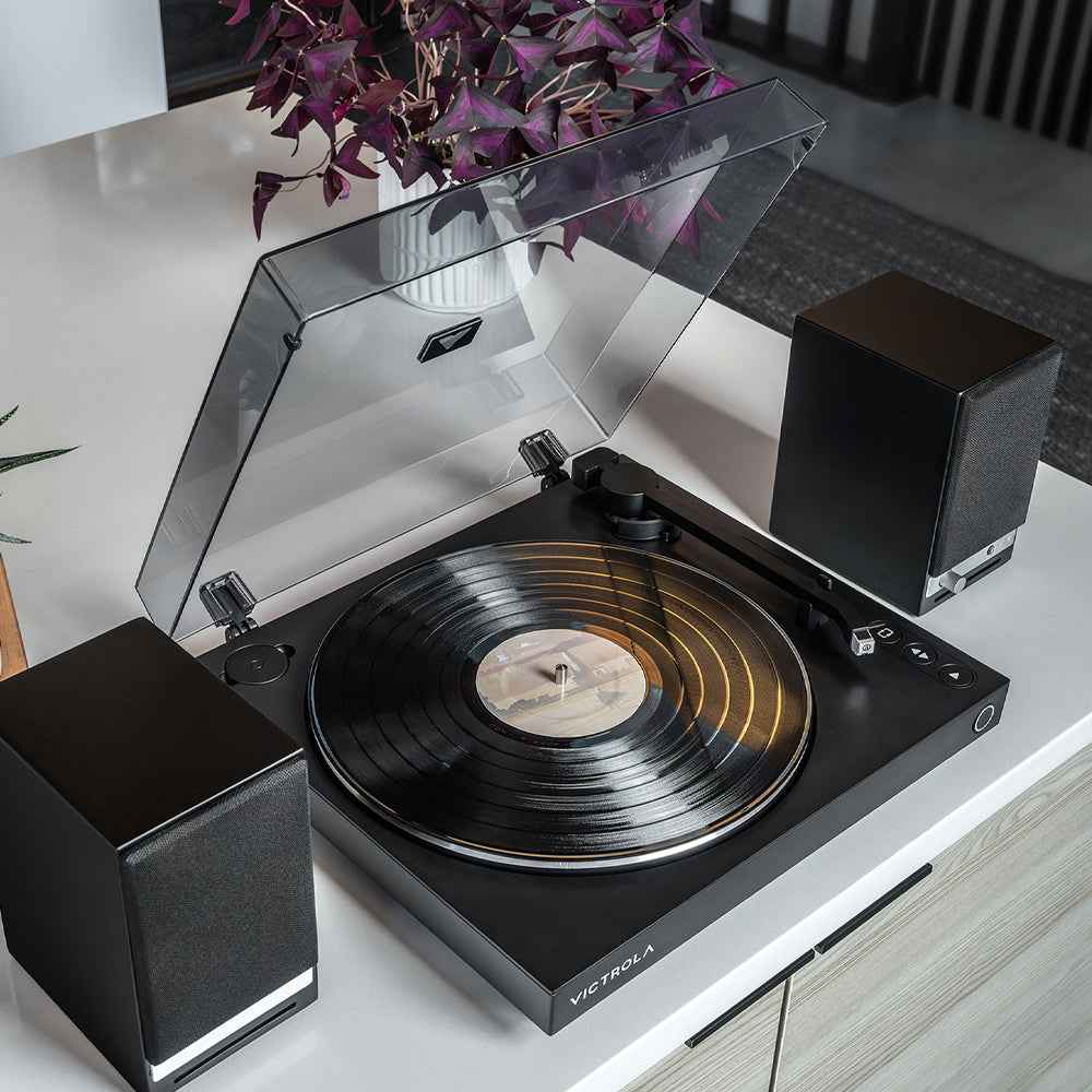 Victrola Automatic Turntable - Black