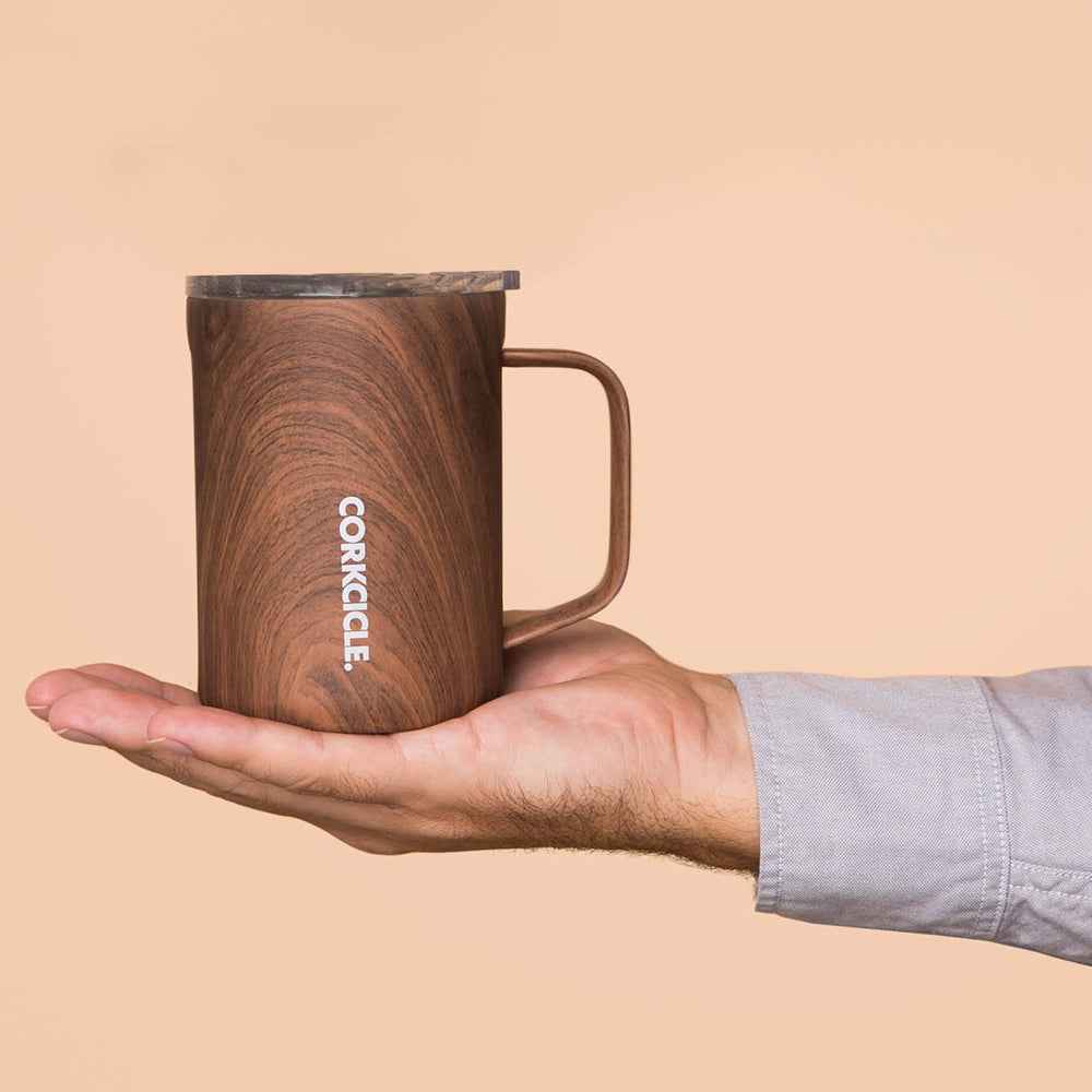 Corkcicle Mug - 500ml Walnut Wood