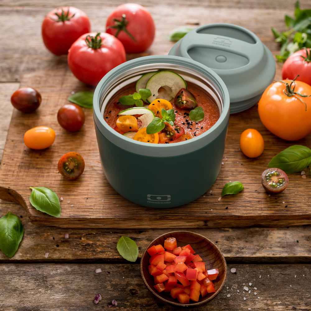 Monbento Mb Element Insulated Bento Box - Bi-Colour Green