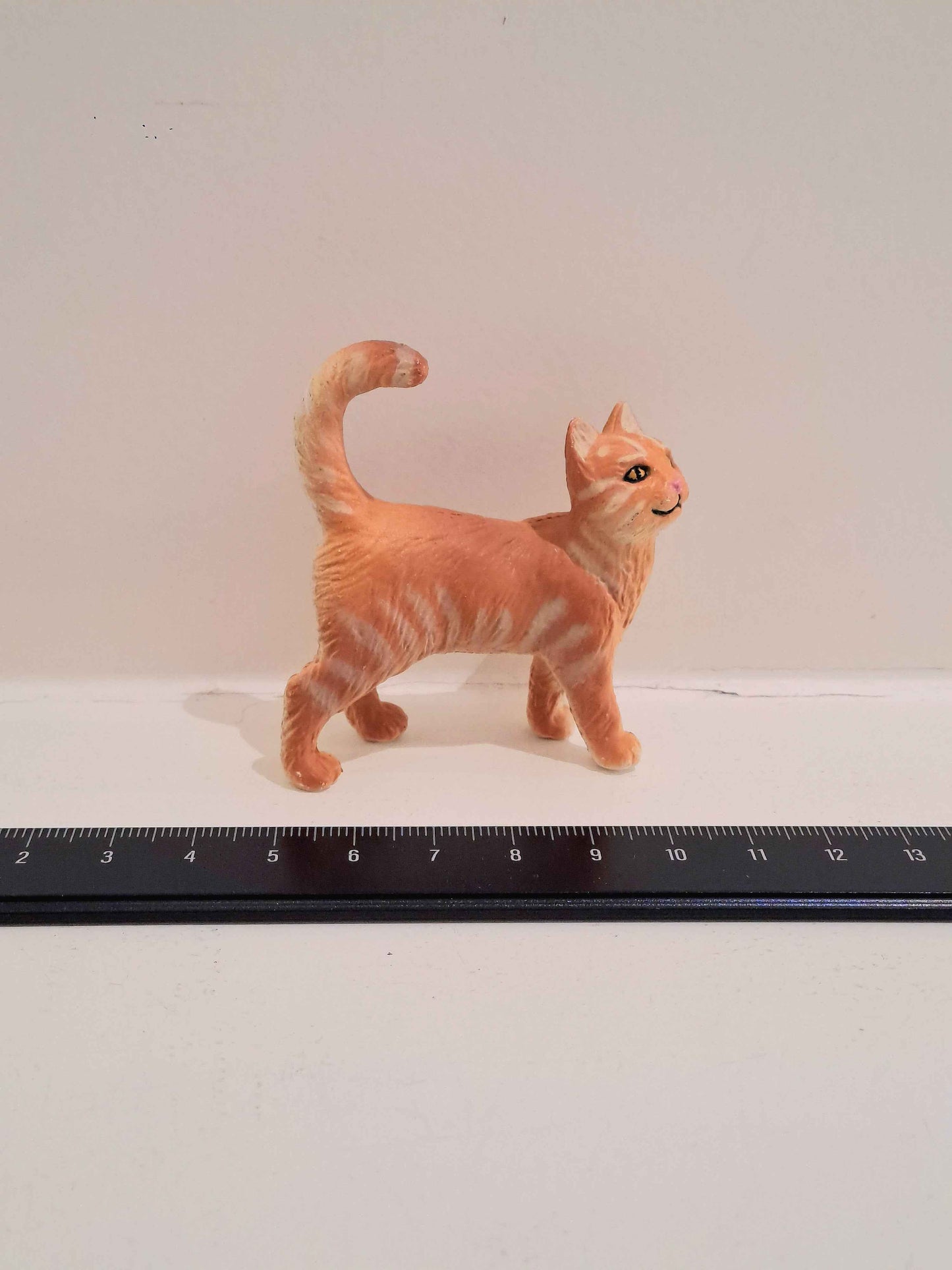 Tabby Cat Figurine by Safari Ltd Farm Collection Animal Figurines 3yrs+
