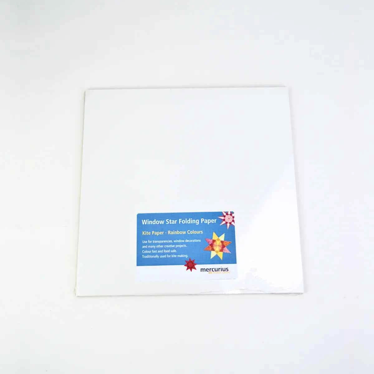 Wax Kite Paper 40gsm Assorted Rainbow Colours 16 x 16cm 100 Sheets Art and craft for kids 3yrs+