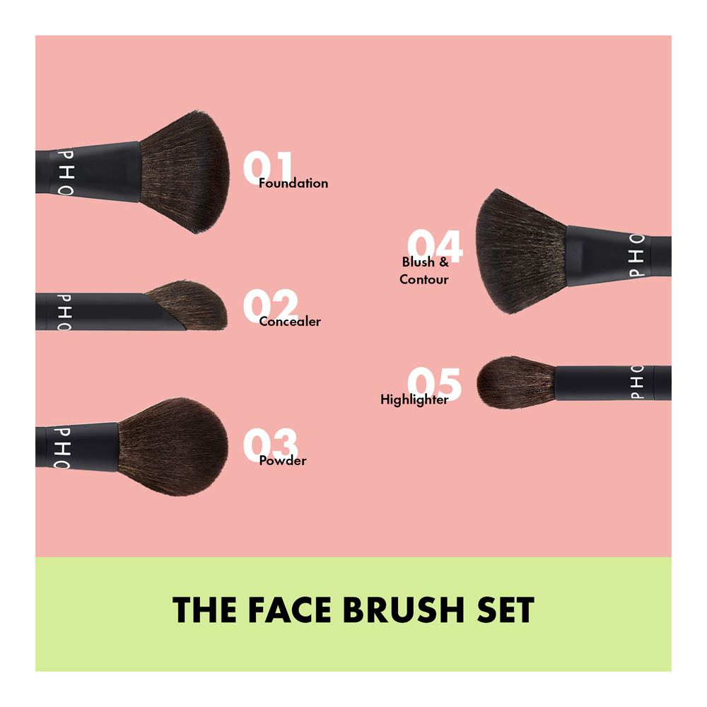 Essential Face Brush Set