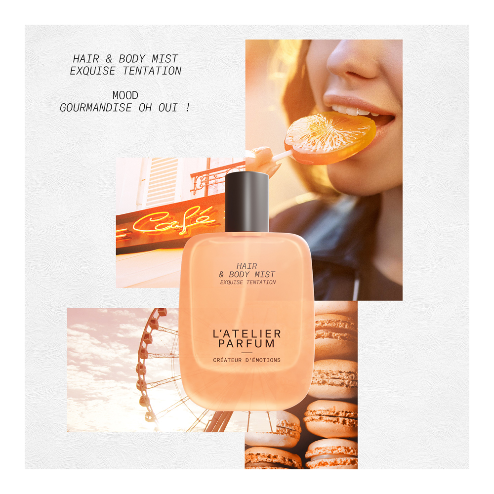 Exquise Tentation Hair And Body Mist - 50ml