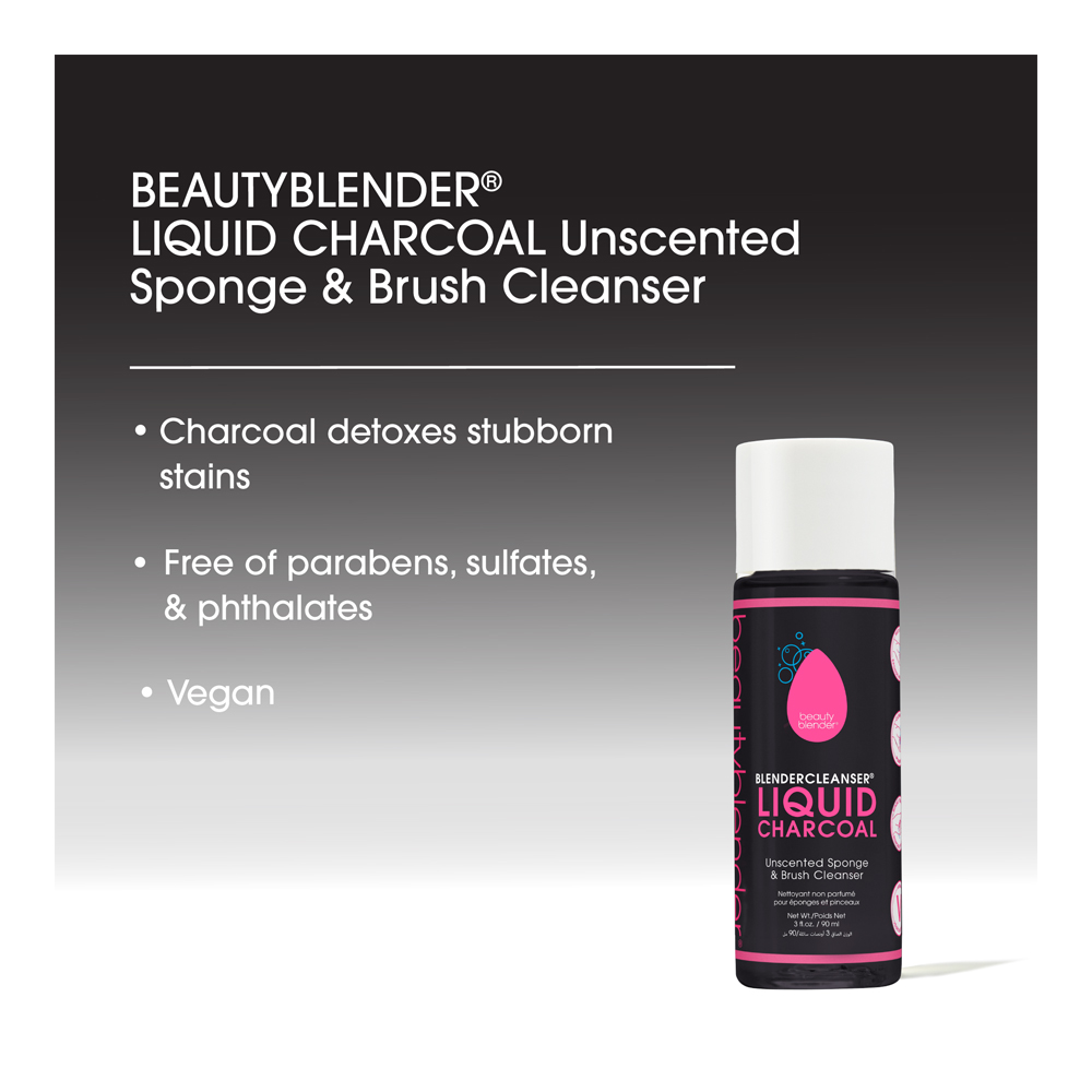 Blender Cleanser Liquid Charcoal - 88ml