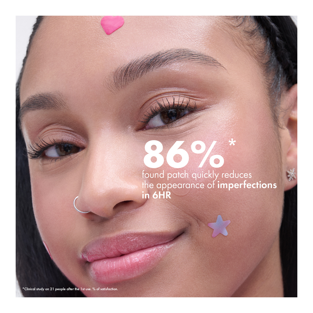 Quick Clear Hydrocolloid Patches - 12Pc