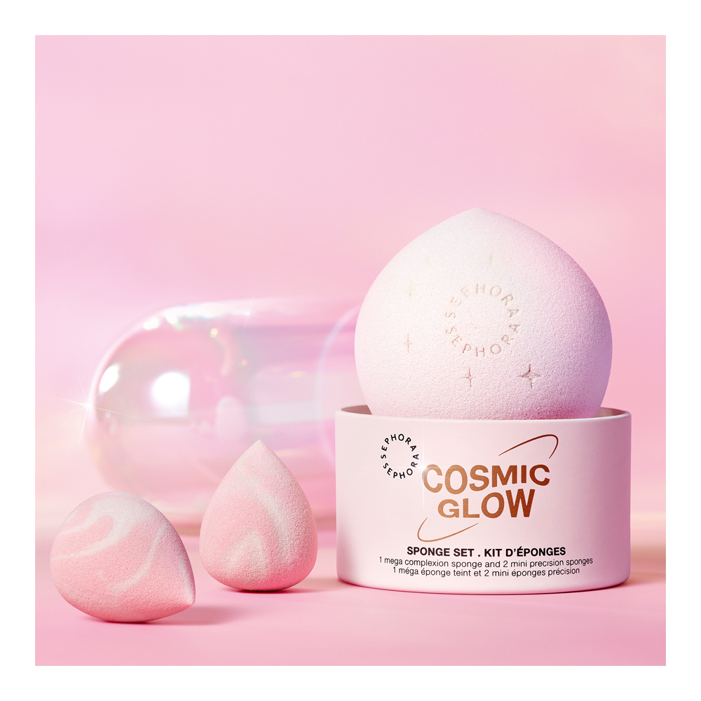 Cosmic Glow Face Sponge Set