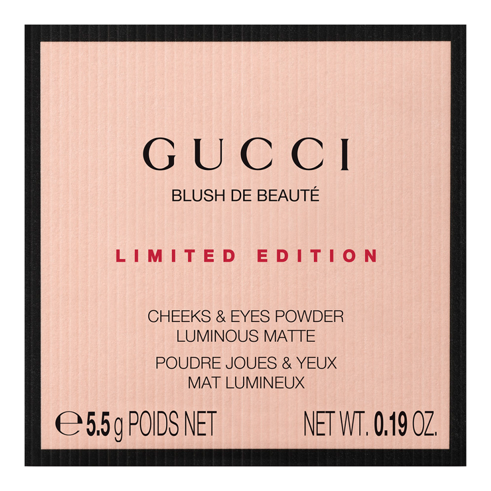 Blush De Beauté Luminous Matte Cheek & Eyes Powder (Holiday Limited Edition) - 10 Intense Ruby