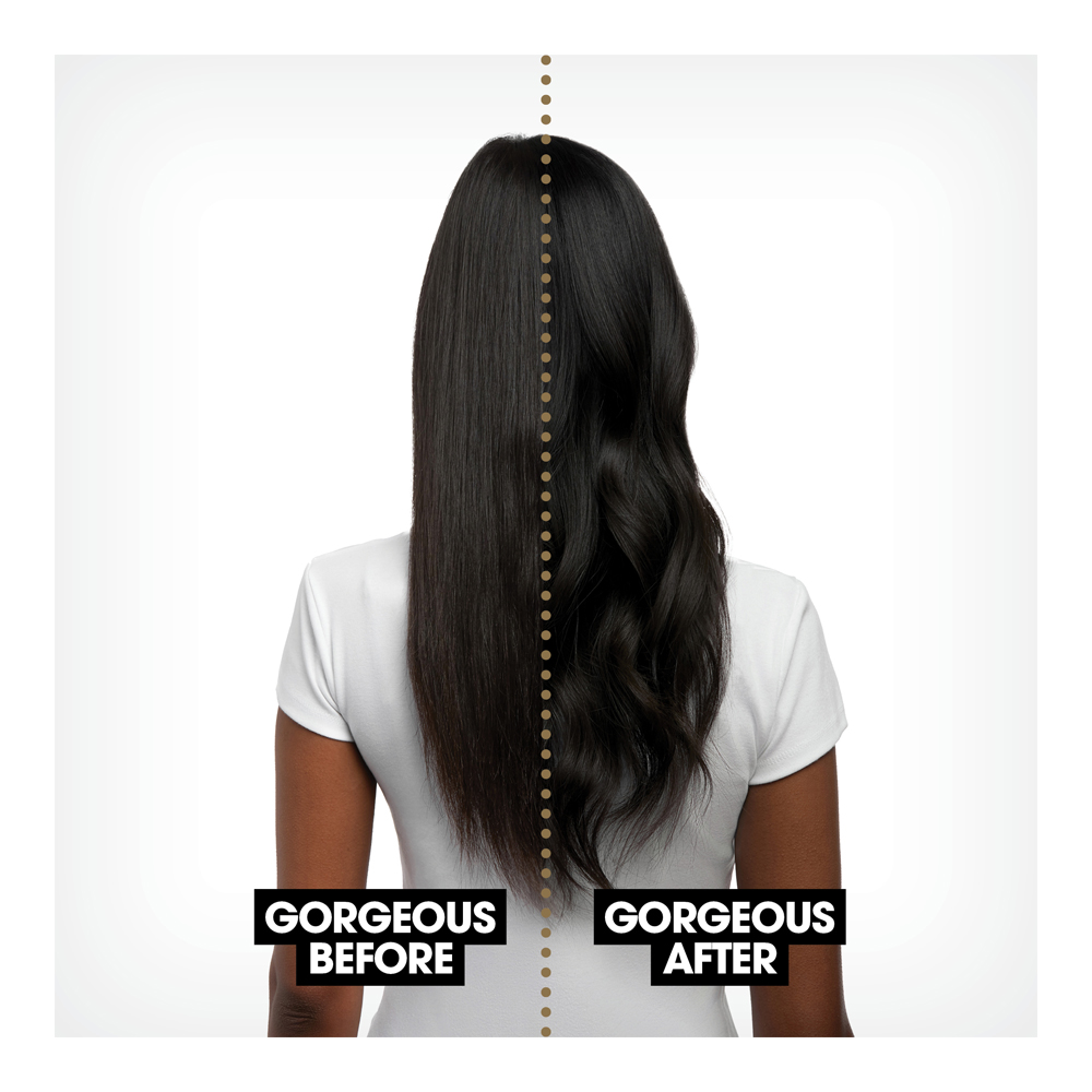 Chronos Curve Max Professional 38mm Curling Wand Black - Black