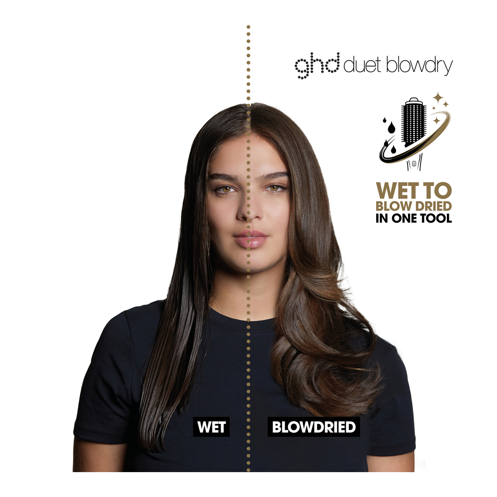 Duet Blowdry Professional 2-in-1 Hair Dryer Brush (Limited Edition) - Lilac