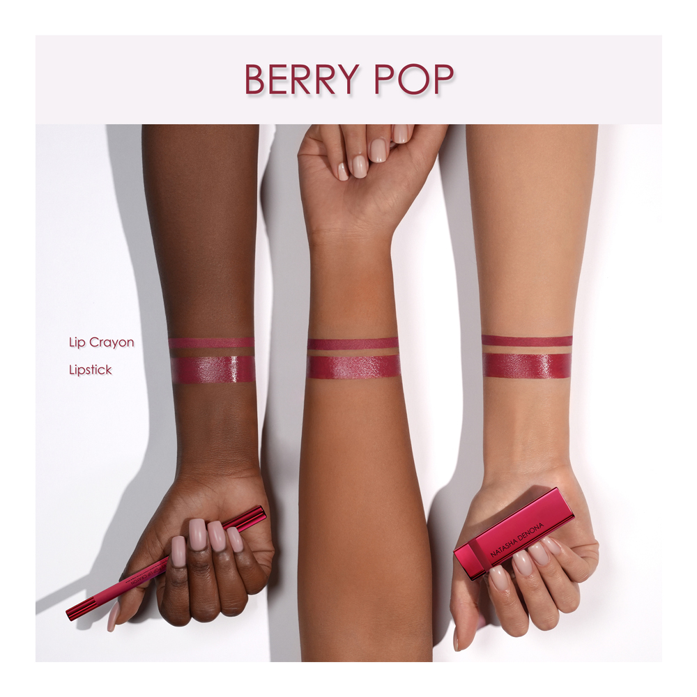 Berry Pop Lip Crayon - Cherry Mauve