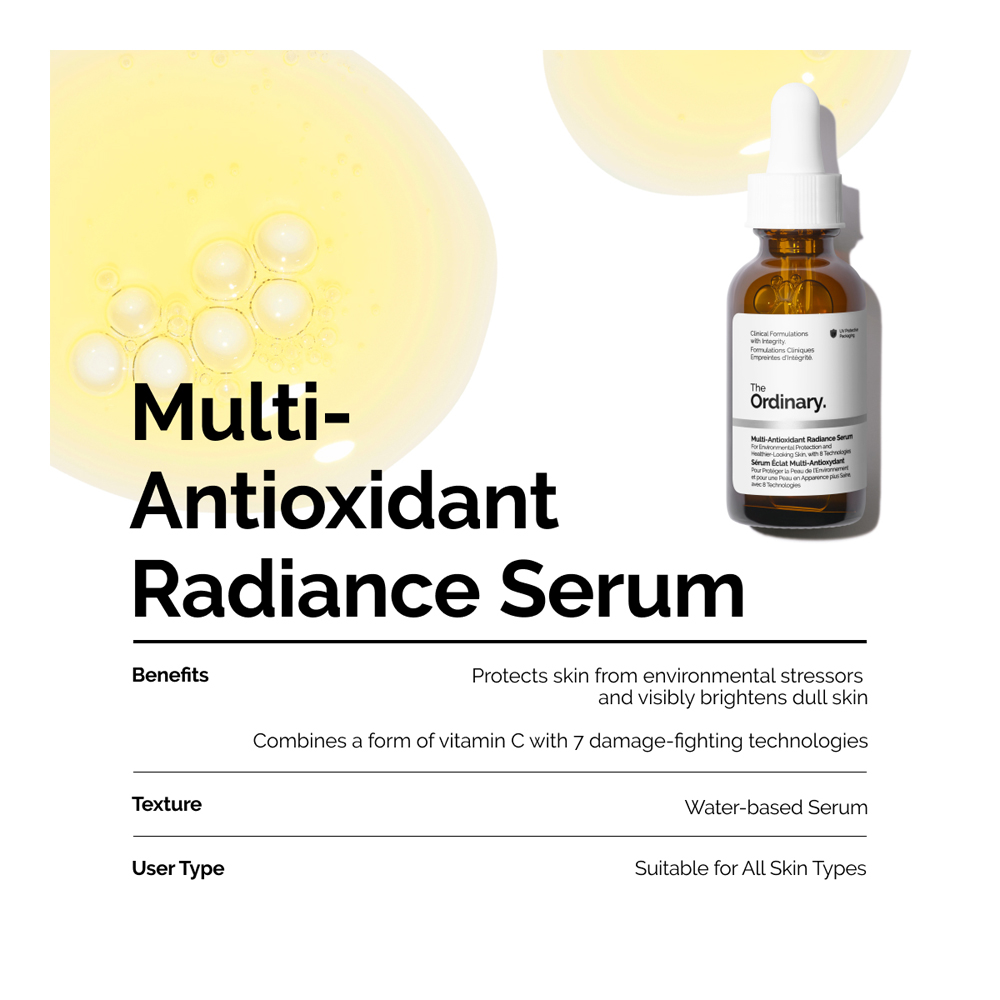 Multi-Antioxidant Radiance Serum - 30ml