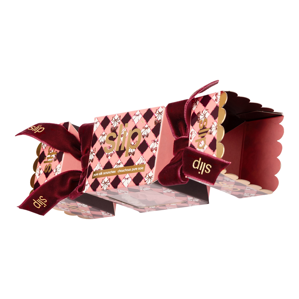 Pure Silk Assorted Scrunchie Cracker Set (Holiday Limited Edition) - Sweetheart
