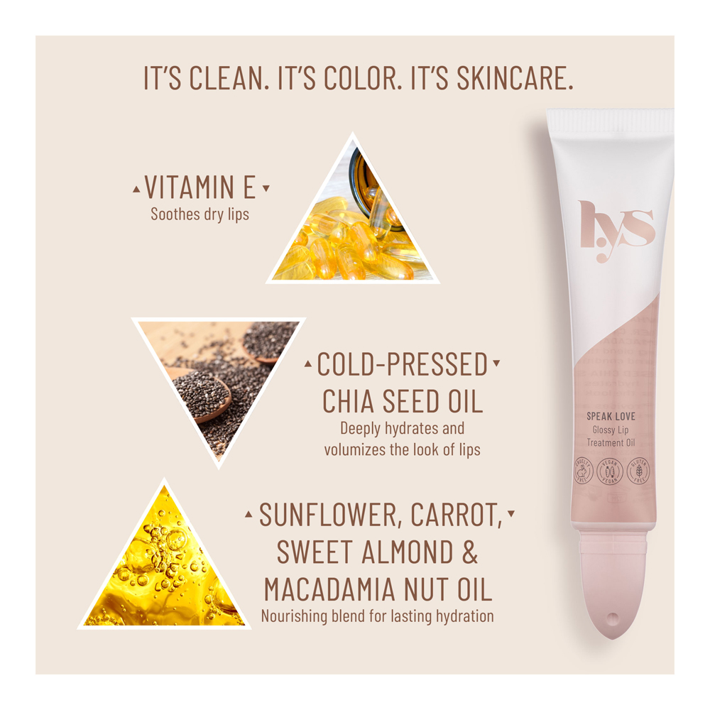 Speak Love Glossy Lip Treatment Oil - 12ml