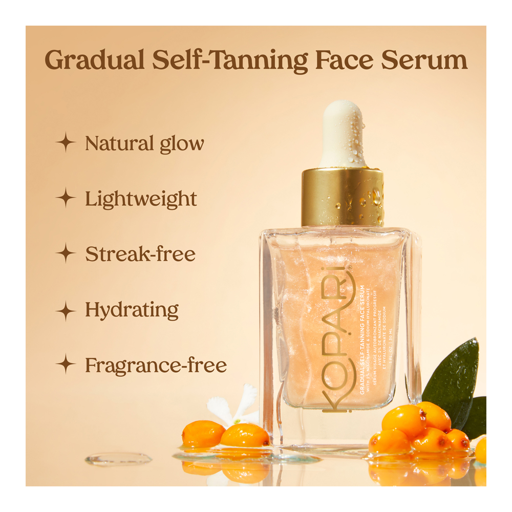 Gradual Self-Tanning Face Serum - 30ml