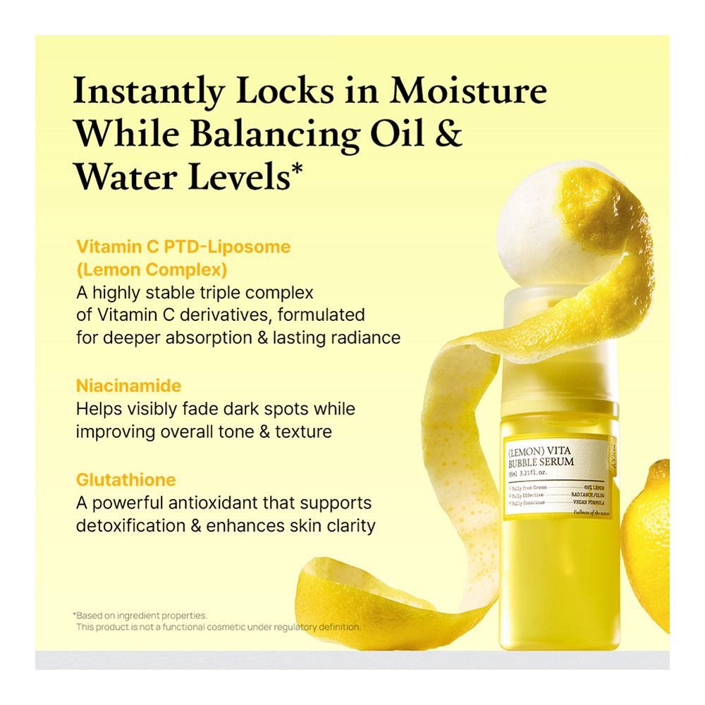 Lemon Vita Bubble Serum - 95ml