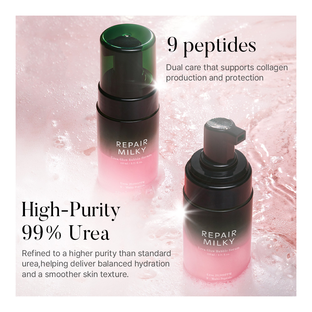 Repair Milk Urea Glow Bubble Serum - 110ml
