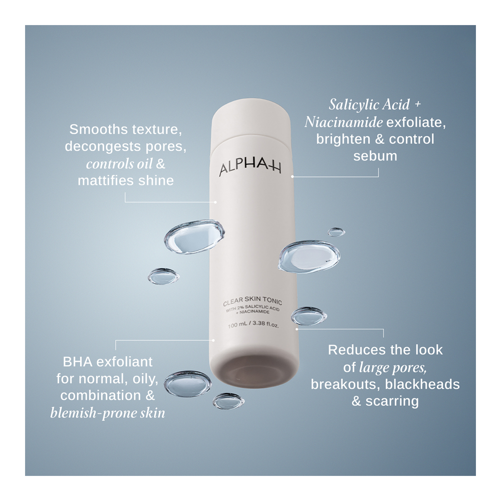 Clear Skin Tonic with 2% Salicylic Acid + Niacinamide - 100ml