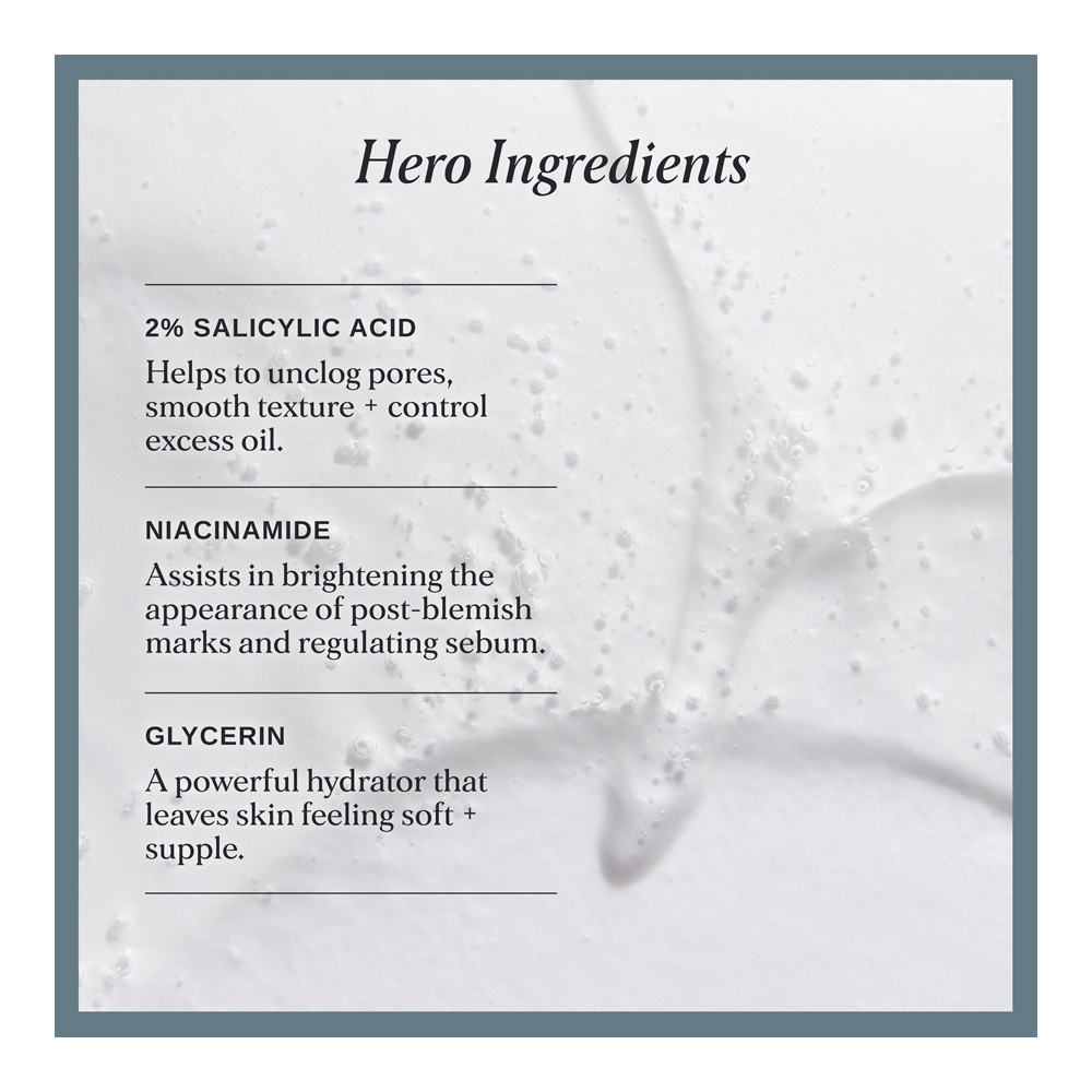 Clear Skin Daily Face and Body Wash with 2% Salicylic and Tea Tree - 185 ML