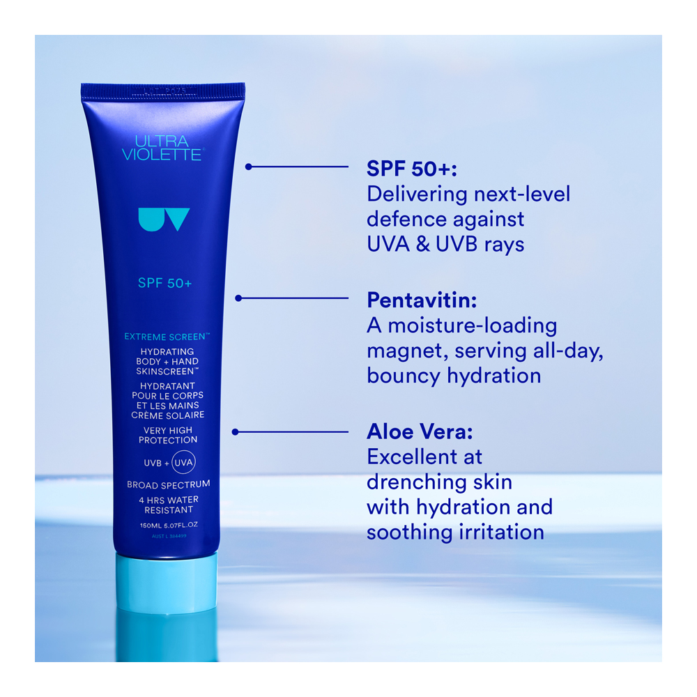 Extreme Screen Hydrating Body & Hand Skinscreen SPF 50+ - 150ml