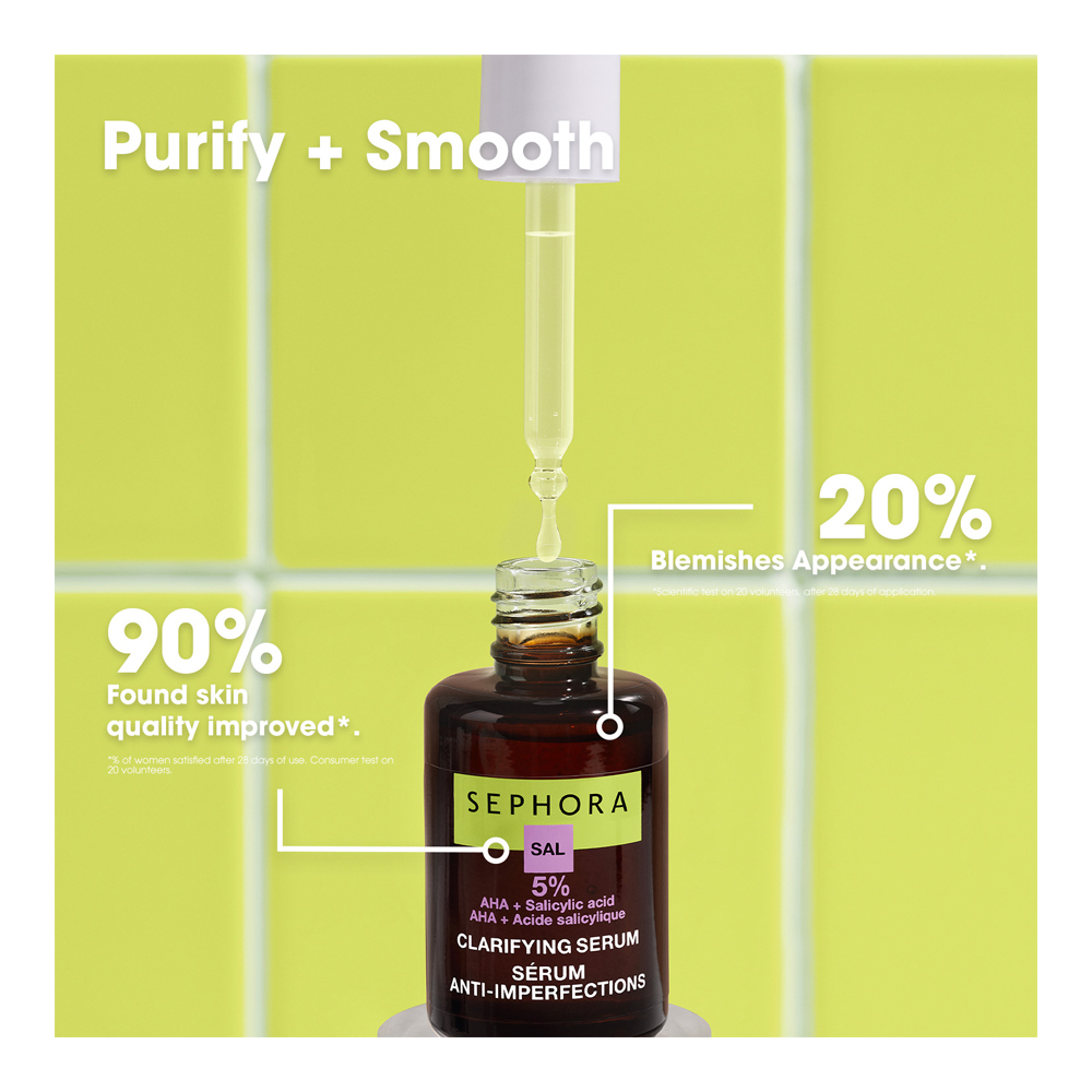 Clarifying Serum With 5% Salicylic Acid & AHAs - 30ml