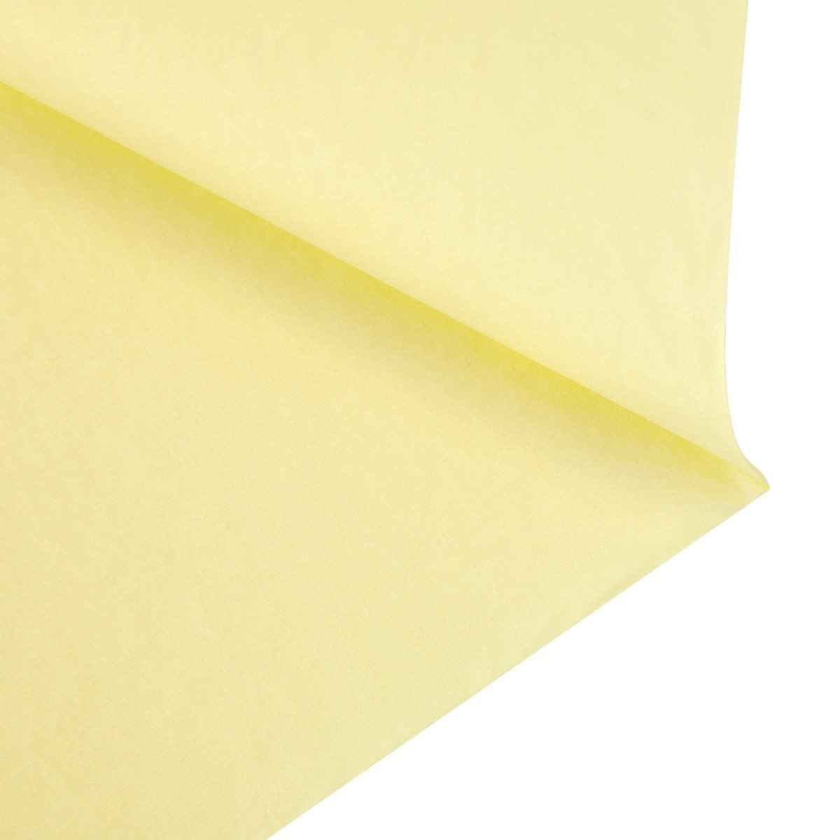 20 Piece Pastel Yellow Paper Napkins