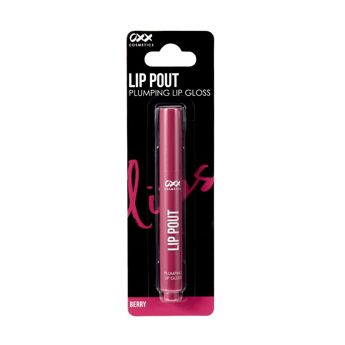 OXX Cosmetics Lip Pout Plumping Lip Gloss - Berry