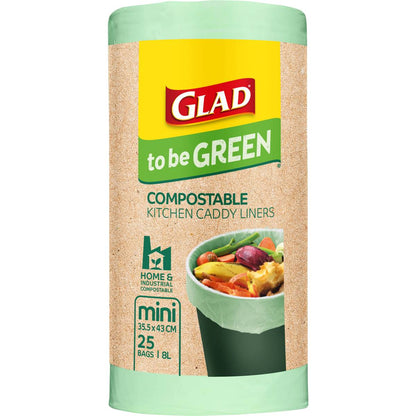 Glad To Be Green Compostable Mini 25 Pack