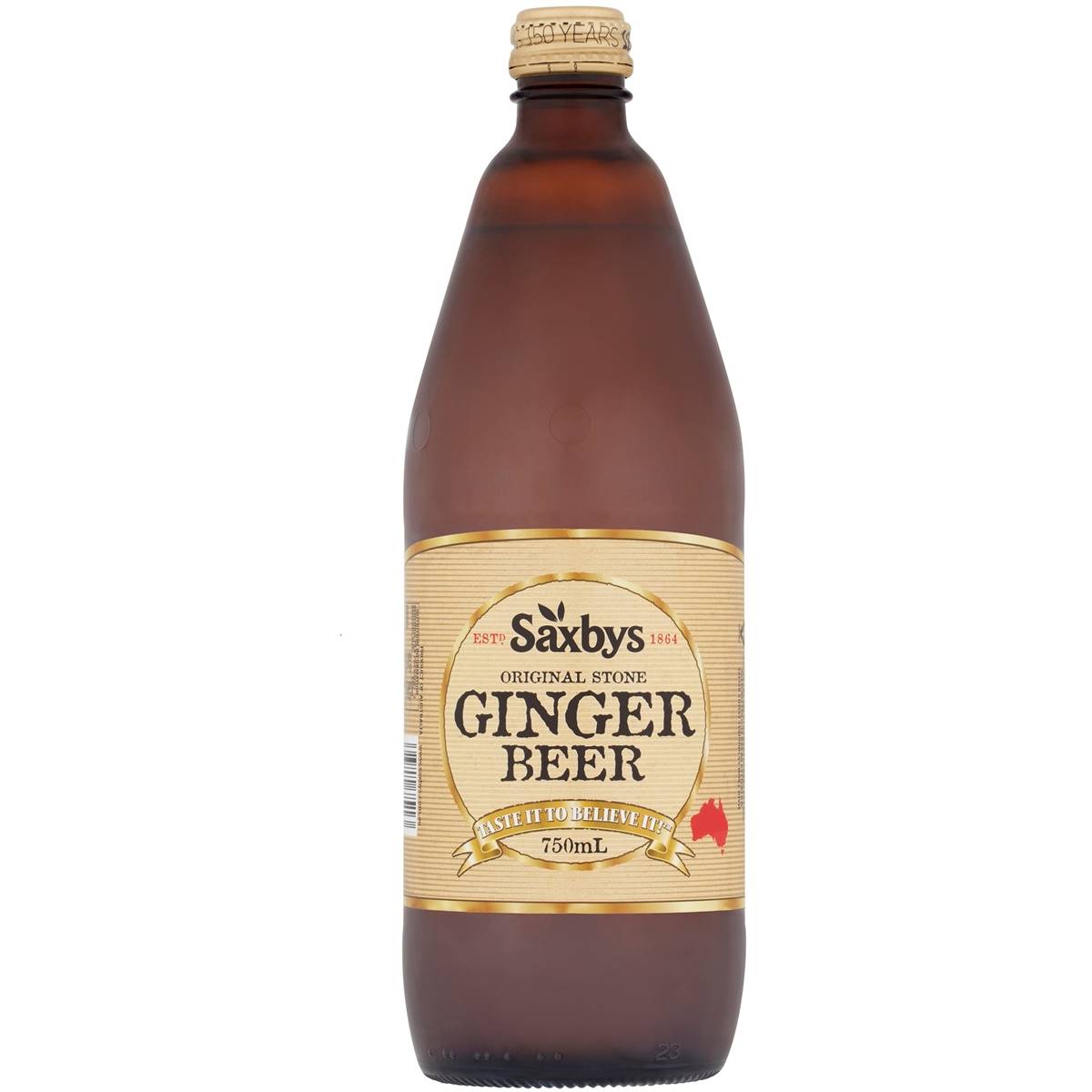 Saxbys Ginger Beer 750ml