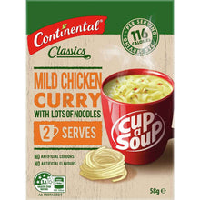 Continental Classics Cup A Soup Mild Chicken Curry 58g