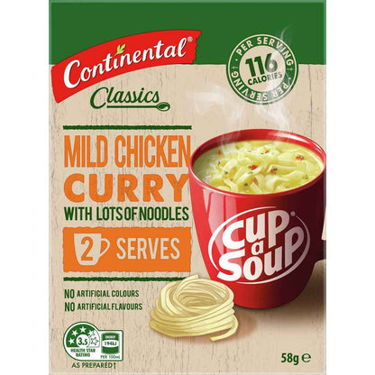 Continental Classics Cup A Soup Mild Chicken Curry 58g