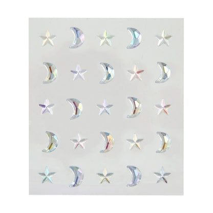Bling Stickers - Star and Moon
