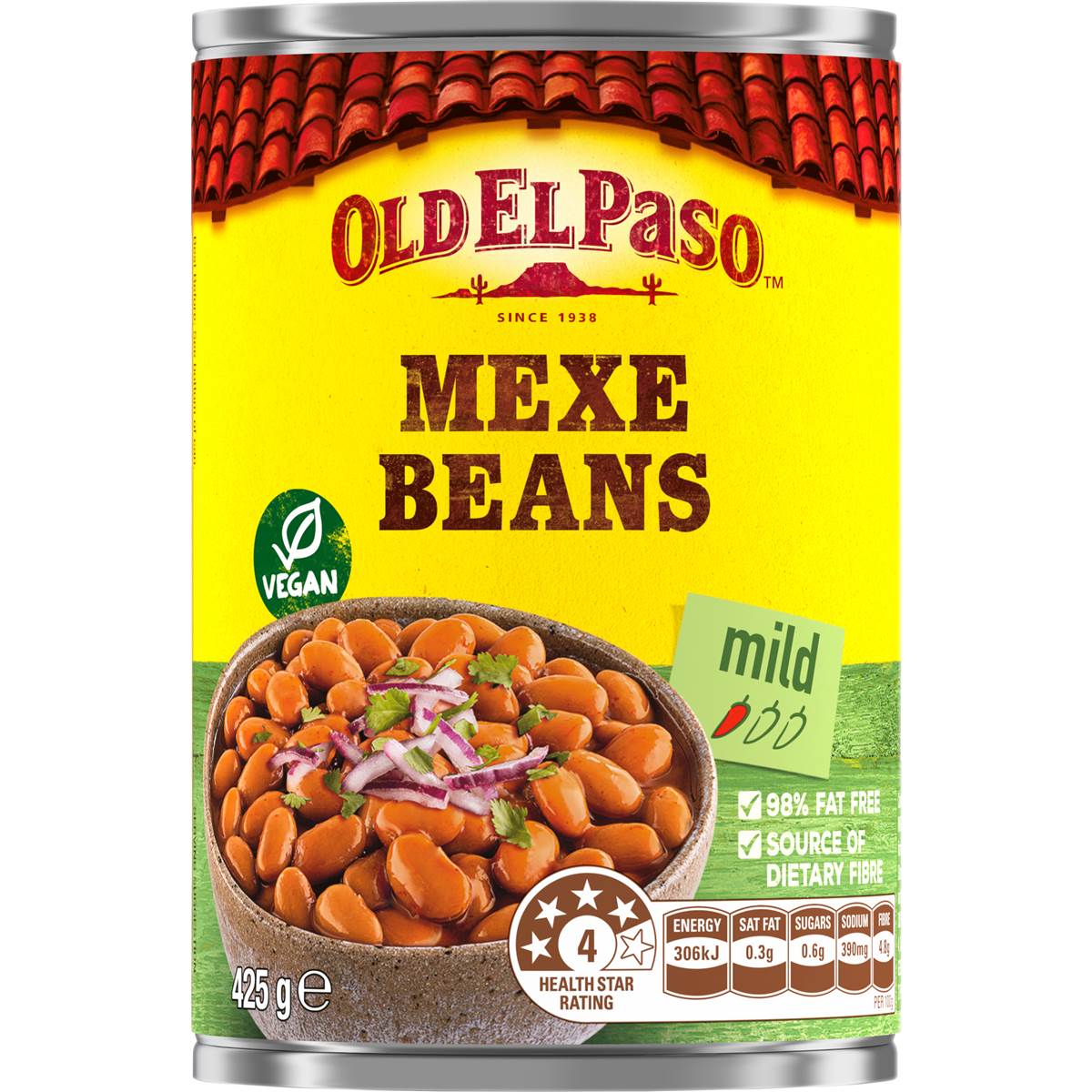 Old El Paso Mexe Beans 425g