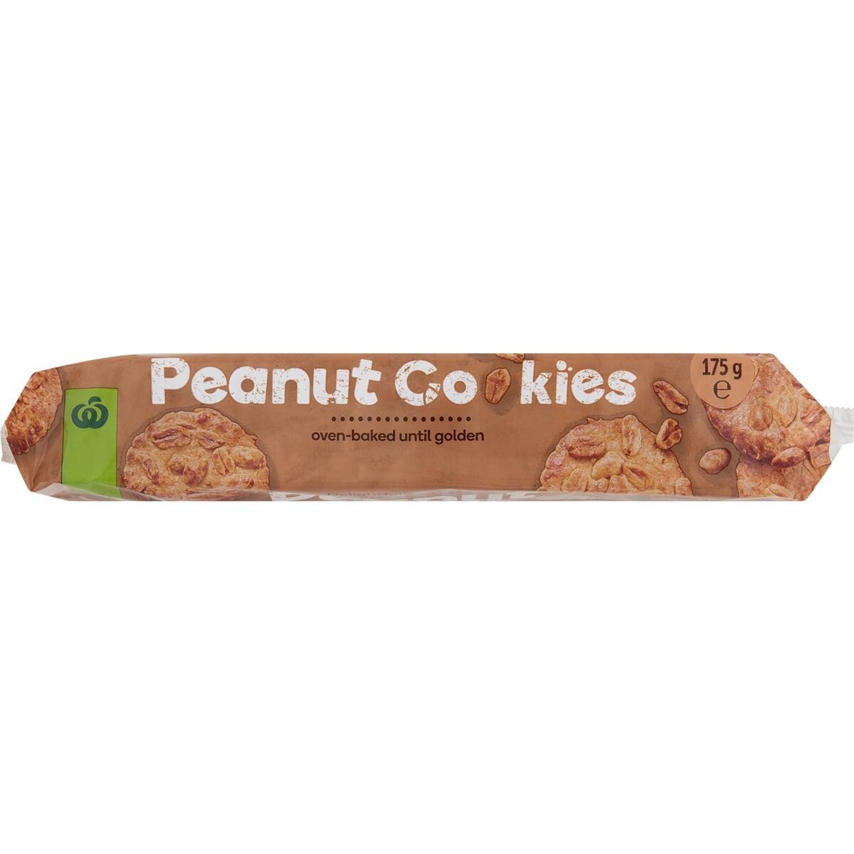 Woolworths Peanut Cookies 175g