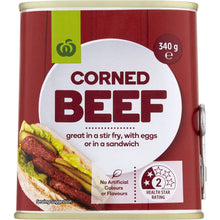 Woolworths Beef Corned 340g