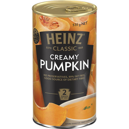 Heinz Classic Creamy Pumpkin Soup Canned Vegetable Soup 535g
