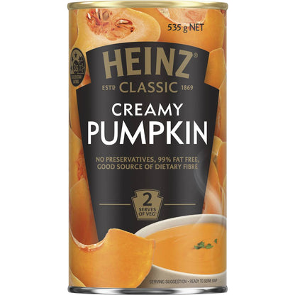 Heinz Classic Creamy Pumpkin Soup Canned Vegetable Soup 535g