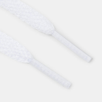 2 Pack Flat Laces - White
