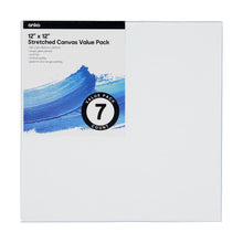12in. x 12in. Stretch Canvas - 7 Pack