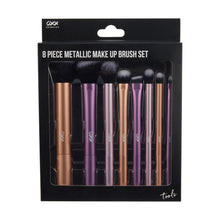OXX Cosmetics 8 Piece Metallic Makeup Brush Set