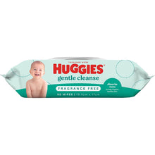 Huggies Thick Baby Wipes Fragrance Free 80 Pack